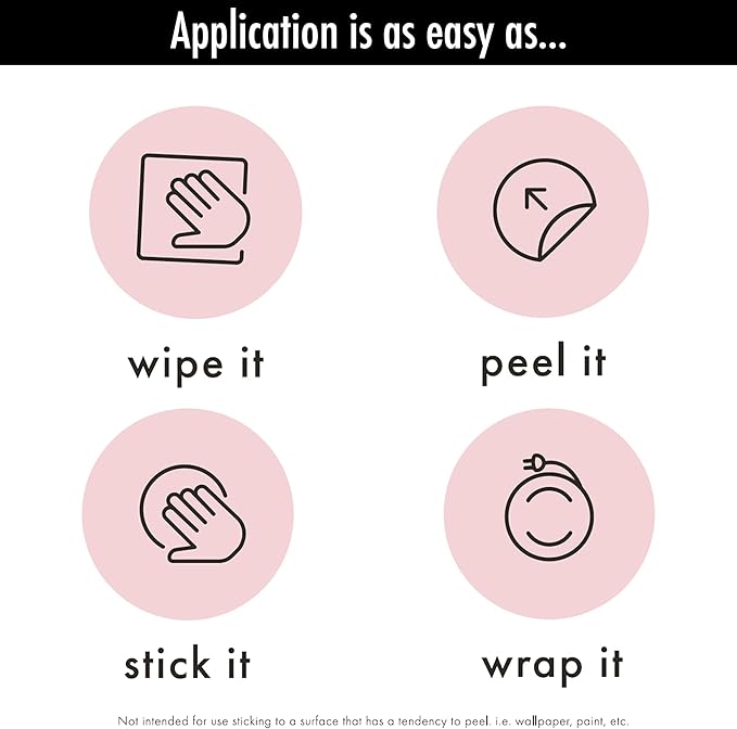 2-Pack Patented Heat-Resistant Cord Organizer for Appliances, Kitchen, Computers & More | Stick-On Cord Wrappers with Flexible Base, Secure Scalloped Edge, White (3 x 1.5 Inches)