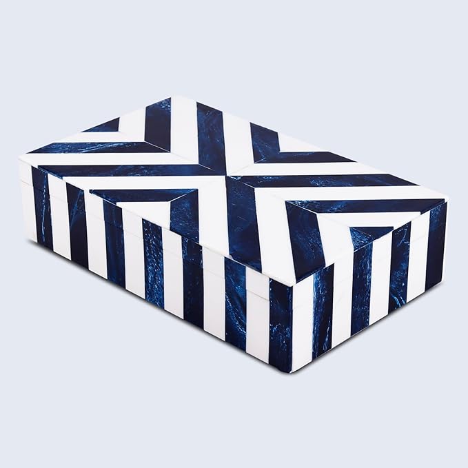 Handicrafts Home Decorative Storage Box 10x6 â Remote Organizer Box with Lid, Modern Decorative Keepsake Box, Boho Shelf DÃ©cor, Memory Box for Photos or Letters, Decorative Box for Table DÃ©cor