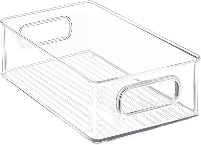 Baby Bottle Organizer, Plastic Storage Center for Baby Bottles and Food Jars, Portable Nursery Storage Plastic Baby Organizer, Convenient Storage Center for Kitchen Cabinet, Refrigerator & Countertop