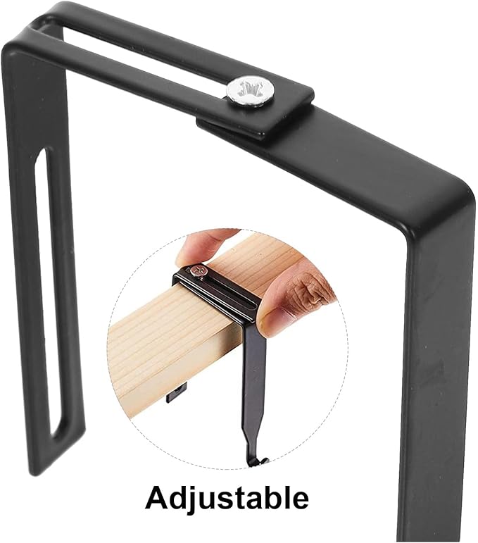 5pcs Adjustable Compact Multi-Purpose Hooks for Closet Clothes Hanger and Kitchen Storage, Universal Wardrobe Hanging Holder for Home Organization