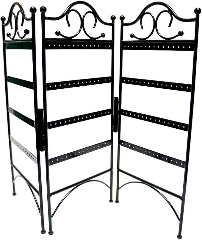 Mango Steam 3-Panel Jewelry Organizer for Hanging Earrings