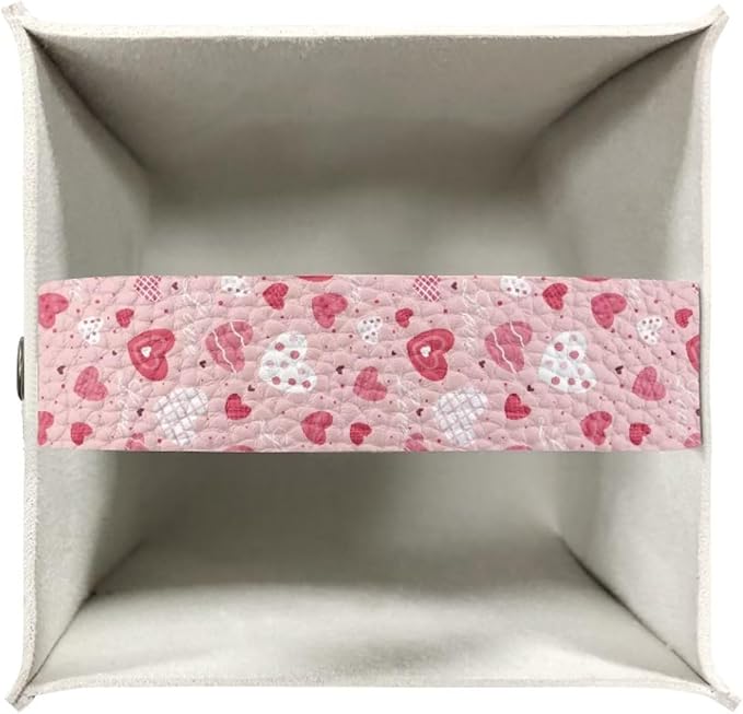 Love Heart Toilet Paper Holder Stain Resistant Portable Pu Leather Tissue Box Cover Durable Tissue Case Facial Paper Organizer Happy Valentines Gift