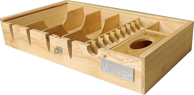 Vincent Countertop Tray Station Organizer 6 (Natural)