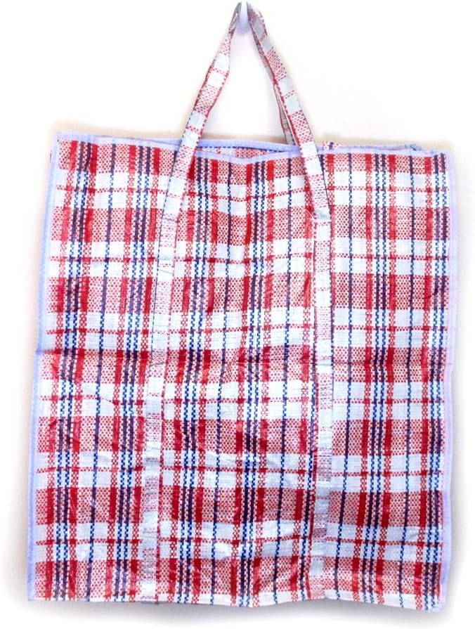 Large Tote Storage Bag Reusable Shopping Groceries Laundry Organizing Zipper Bag
