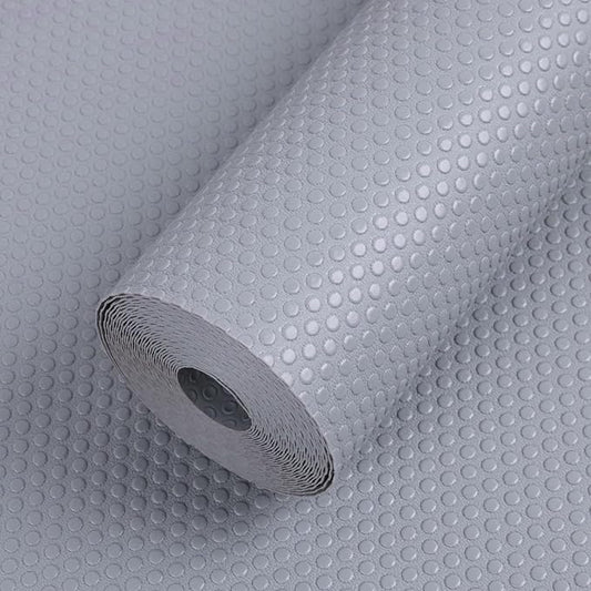 Large Shelf Liners for Kitchen Cabinets: 20 Inch Wide x 300 inch Long Waterproof Under Sink Mat Light Grey - Non-Adhesive Easy to Cut Drawer Liner for Pantry Cupboard