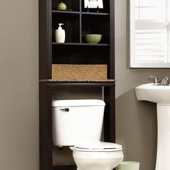 Seagrass Shelf Basket with Dividers, Rectangular Woven Storage Baskets for Organizing, Decorative Wicker Narrow Basket Tray with 3 Sections for Shelves, Toilet Tank, Bathroom Counter