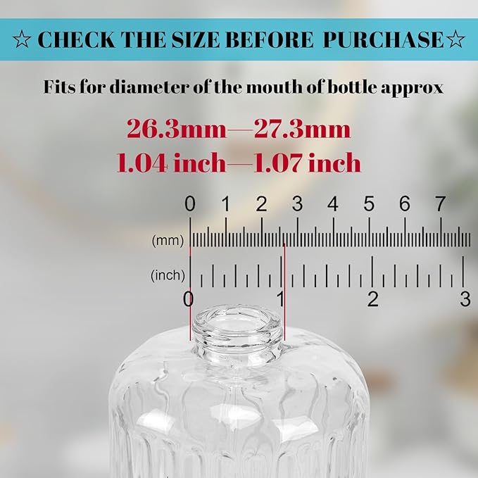 Plastic Soap Dispenser Pump Replacement Refill Dispenser for Standard 28/400 Thread Size for Lotion Dish Soap Kitchen Bathroom 2 Pack