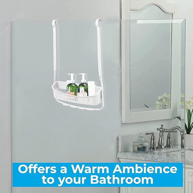 Blue Canyon Shower Caddy Single Hanging - White