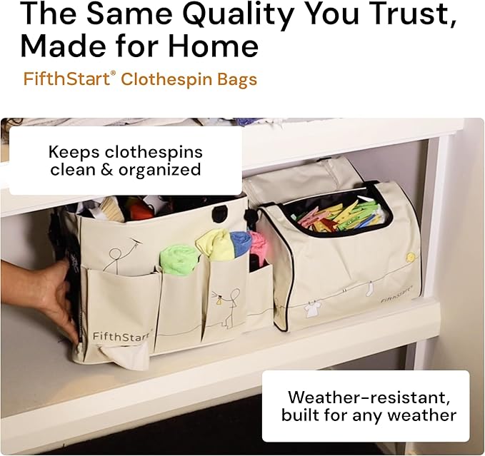 FifthStart Cleaning Supplies Organizer Tote & Caddy - X-Large, Black Nylon - Adjustable Straps for Cleaning Tote - 9 Pockets & Dividers in Organizer Bag - Durable Nylon Construction for Diaper Caddy