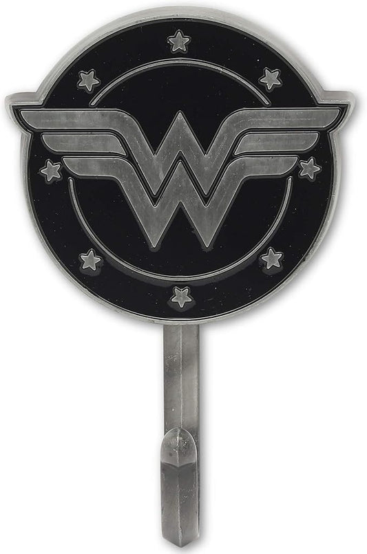 Open Road Brands DC Comics Wonder Woman Wall Hook - Wonder Woman Hook for Coats, Jackets, Keys and More