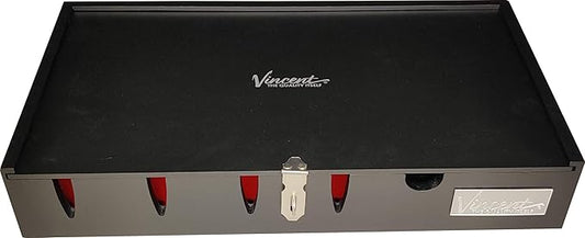 Vincent Countertop Tray Station Organizer 6 (Black)