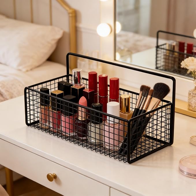 2 Pack Cabinet Door Organizer, Lid Organizer Wall Mount Pantry Door Caddy Storage Bins for Food Container Lid Kitchen Kitchen Bathroom Countertops