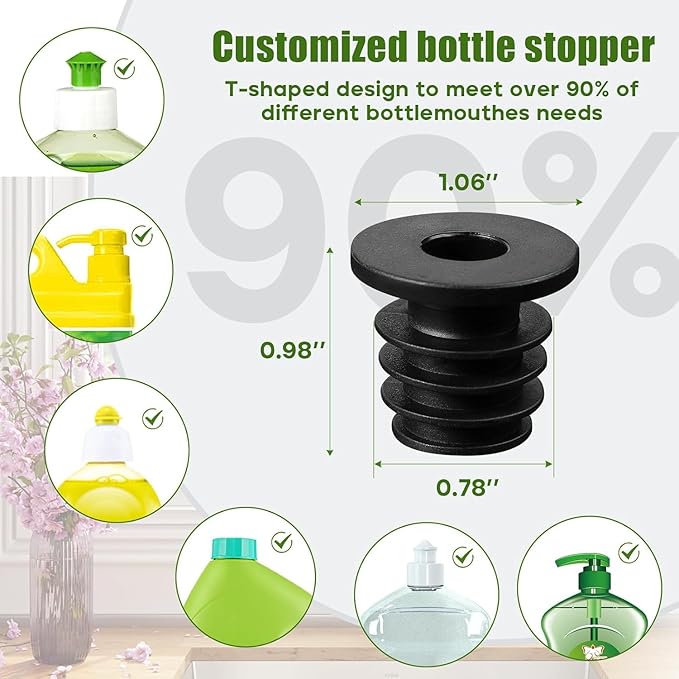 Samodra Sink Soap Dispenser and Extension Tube Kit, ABS Pump Head Bronzed Built in Design with 39” Extension Tube to Soap Bottle, No More Messy Refills(No Bottle) Chrome