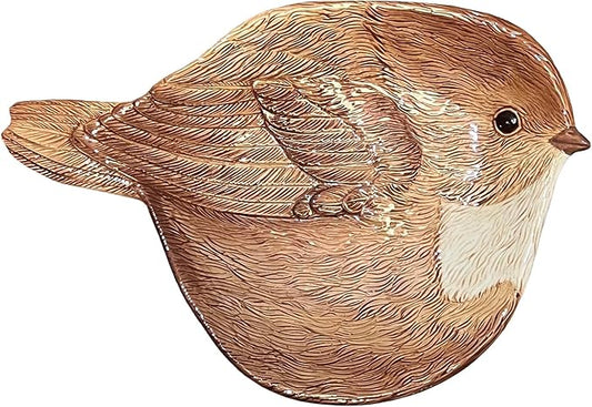 Streamline Imagined Brown Sparrow Trinket Dish
