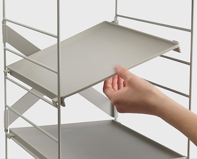Joseph Joseph Level Adjustable Tier Shoe Rack Organizer, Durable Shelves and Sturdy Steel Frame, Holds 4 Pairs