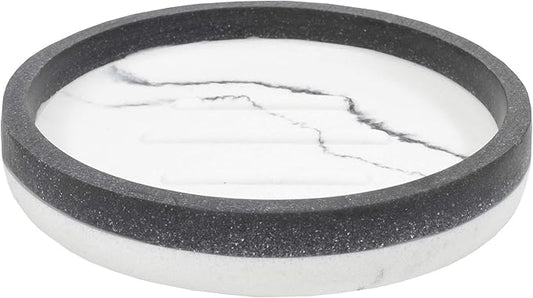 Sweet Home Collection Bathroom Accessories Sets Unique Collections Modern Classic Contemporary Decorative Beautiful Designs Bath Shower Tub Décor, Soap Dish, Marbelized