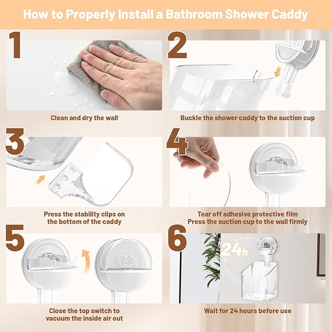 Shower Caddy Suction Cup Storage Rack Clear Acrylic Shower Shelves Glacier Water Ripples Corner Shelf For Bathroom Shower Accessories,gray Small