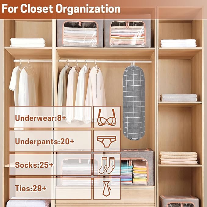 SWISSELITE 2Pcs Plastic Bag Holder, Reusable Plastic Bag Organizer Wall Mount, Large Grocery Bag Storage Dispenser, 22x9 IN