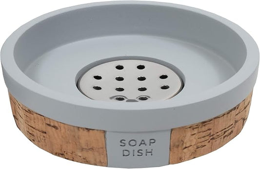 Sweet Home Collection Bathroom Accessories Sets Unique Collections Modern Classic Contemporary Decorative Beautiful Designs Bath Shower Tub Décor, Soap Dish, Moderno (Pack of 1)
