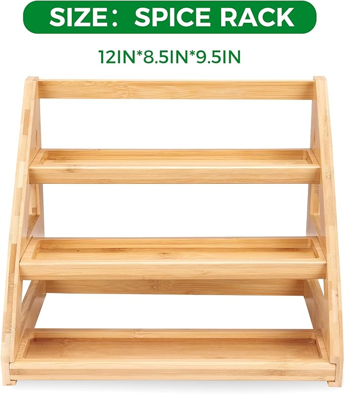 Spice Rack, Spice Organizer, for Kitchen, Countertop, Pantry, Spices Organizer for Cabinet.(S)