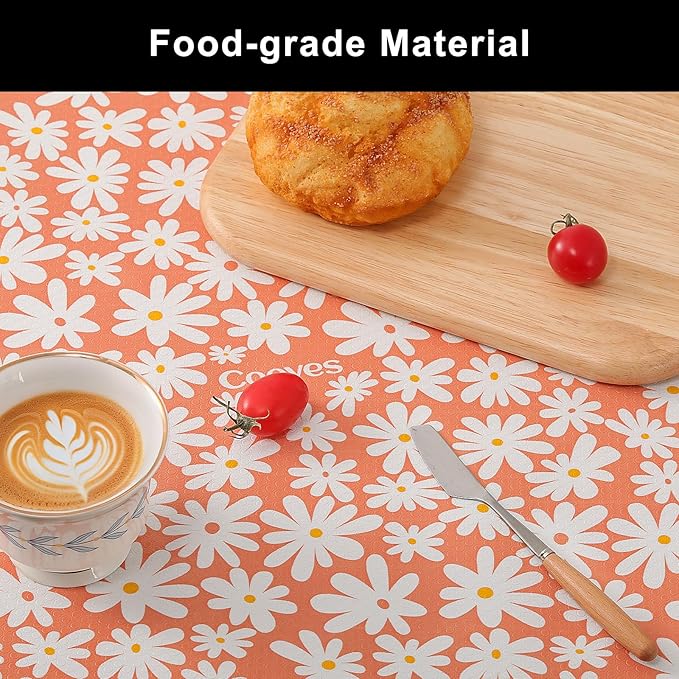 Cooyes Shelf Liner – Premium Non-Adhesive Cabinet & Drawer Liner for Kitchen – Waterproof Shelf Paper with Modern Pattern – Durable EVA Cabinet Mat – Easy to Cut （12" W x 120" L）
