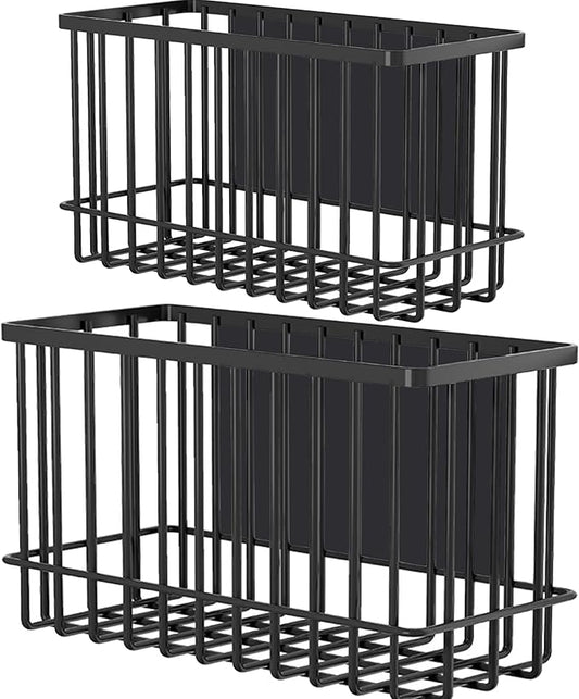 Magnetic Basket Fridge Lint Bin Dryer Ball Holder Laundry Room Organization Home Storage for Class Office School