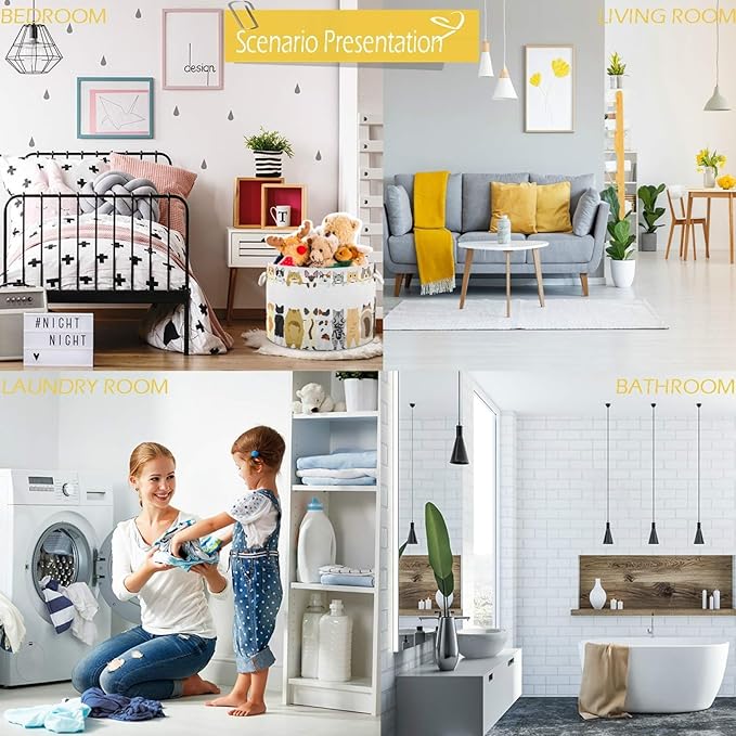 visesunny Fun Dog Puppy Animal Laundry Baskets Fabric Storage Bin Storage Box Collapsible Storage Basket Toy Clothes Shelves Basket for Bathroom,Bedroom,Nursery,Closet,Office