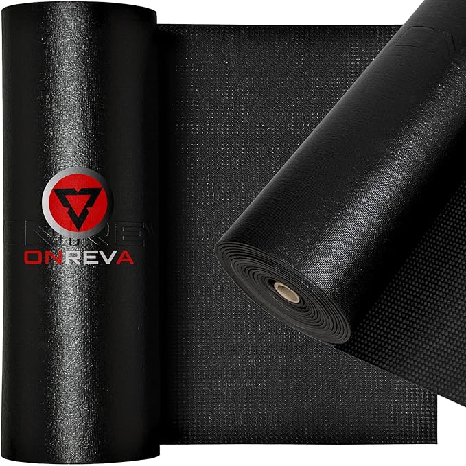 ONREVA Tool Box Liner 16 inch wide x 6 ft Large, Thick Heavy Duty Toolbox Drawer Liners, Rolling Tool Chest Foam Mat, Shelf Rubber Mat, Black Non-slip Organizer Pad for Cabinet, Workbench
