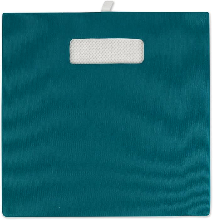DII Poly-Cube Storage Collection Hard Sided, Collapsible Solid, Small, Teal