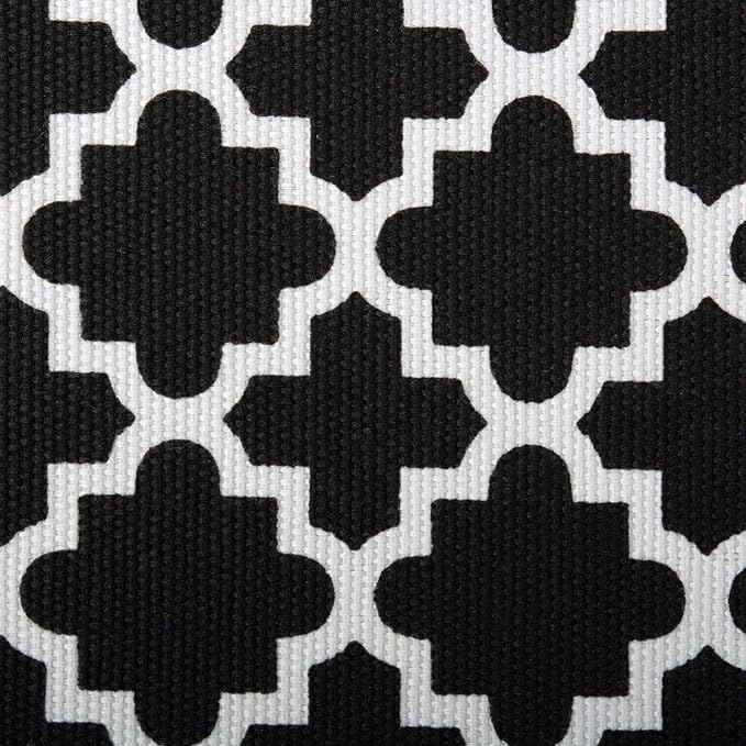DII Hard Sided Collapsible Fabric Storage Container for Nursery, Offices, & Home Organization, (13x13x13) - Lattice Black