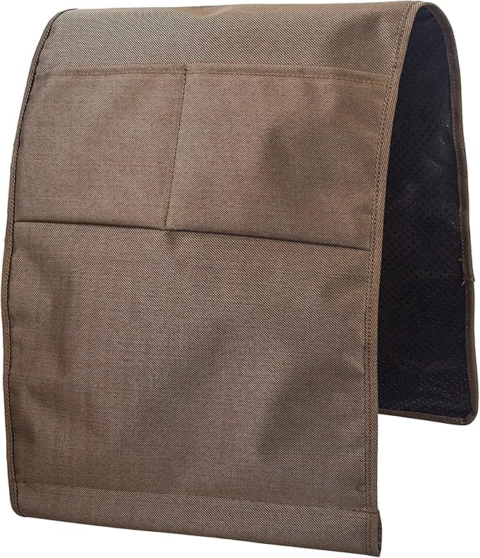 MDSTOP 5 Pockets Remote Control Holder, Magazine Rack, Space Saver Organizer, Draped Over Sofa, Couch, Recliner Armrest