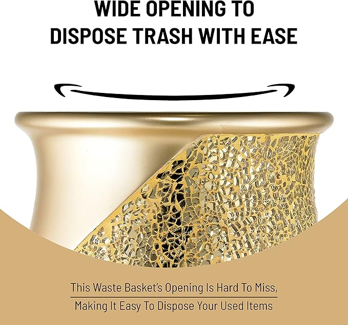 Popular Bath Champagne Sinatra, Waste Basket