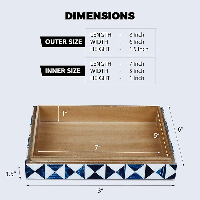 Handicrafts Home Decorative Box 5x7 â Photo Storage Box, Jewelry Organizer, Modern Decorative Storage Box with Lid, Bohemian Table DÃ©cor, Vintage Keepsake Box for Shelf or Coffee Table DÃ©cor