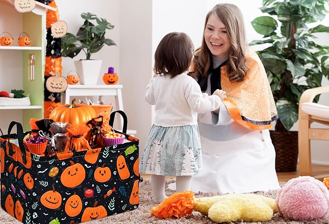 Rectangle Gift Shelf Nursery Storage Basket Laundry Hamper Storage Box and Bins for Home Clothes with Handles