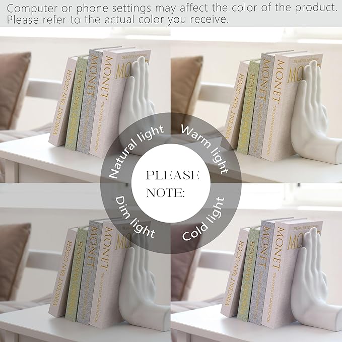 Decorative Book Storage Box Set of 2, Stylish Decorative Books, Linen Faux Book Storage Box for Bookshelf, Coffee Tables, Home Decor, Beige