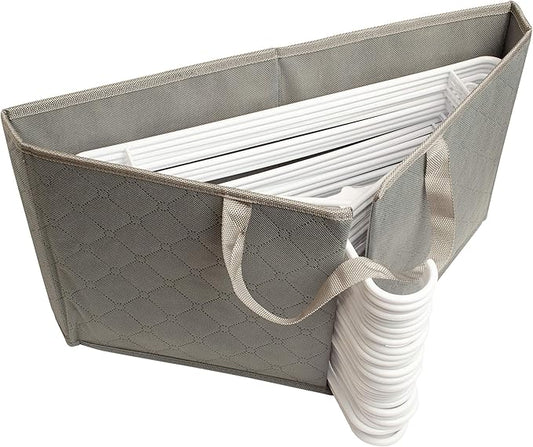 IdeaWorks Home Away-Organize and Store Perfect for Hangers, Laundry, and More, JB8654