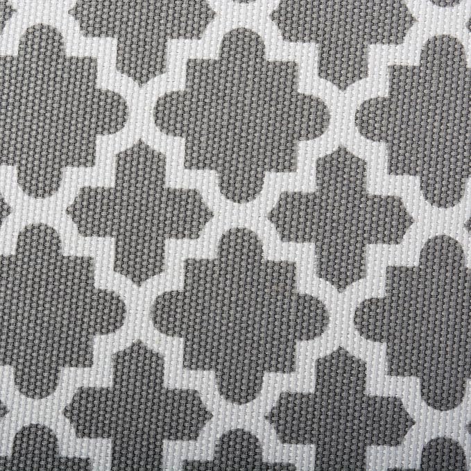 DII Hard Sided Collapsible Fabric Storage Container for Nursery, Offices, & Home Organization, (13x13x13") - Lattice Gray